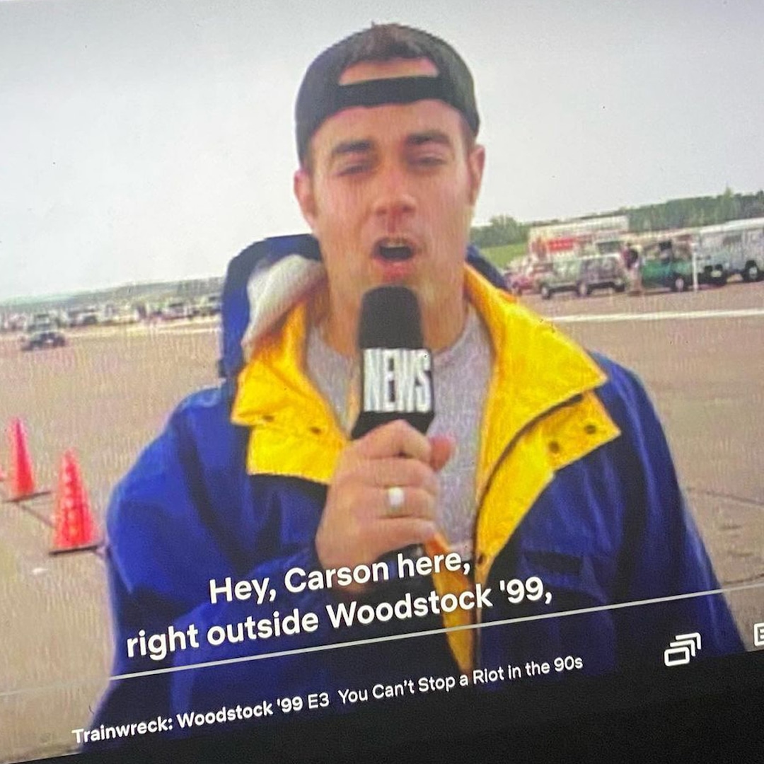 Carson Daly Recalls Fearing Death at “Insane” Woodstock ’99 Festival